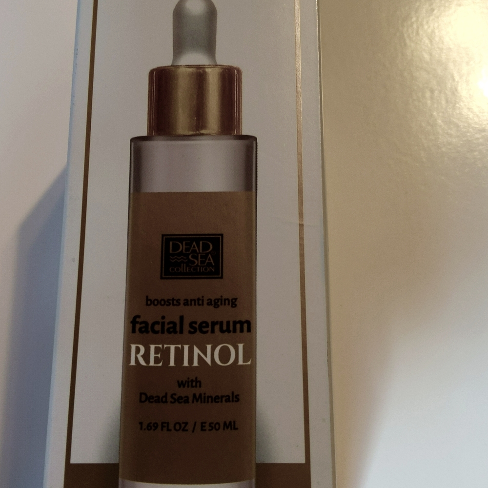 Dead Sea collection facial serum retinol with Dead Sea minerals 1.69 fl oz